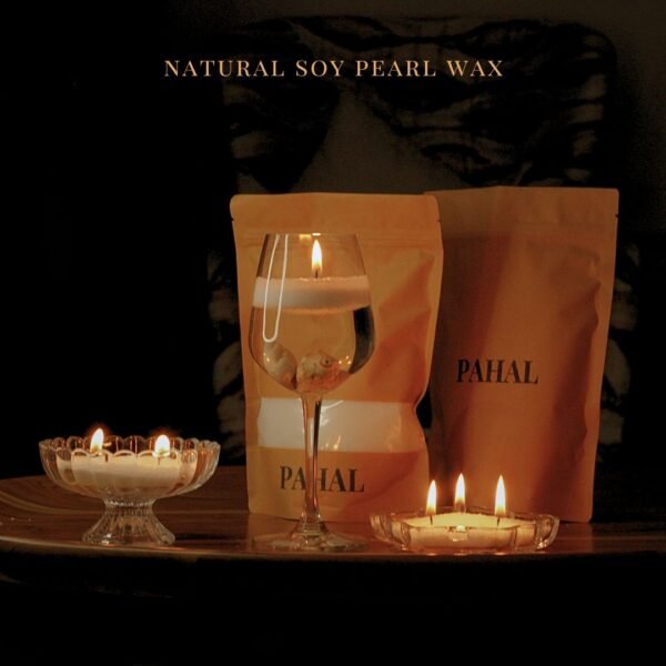 pearl wax candle soy natural wax