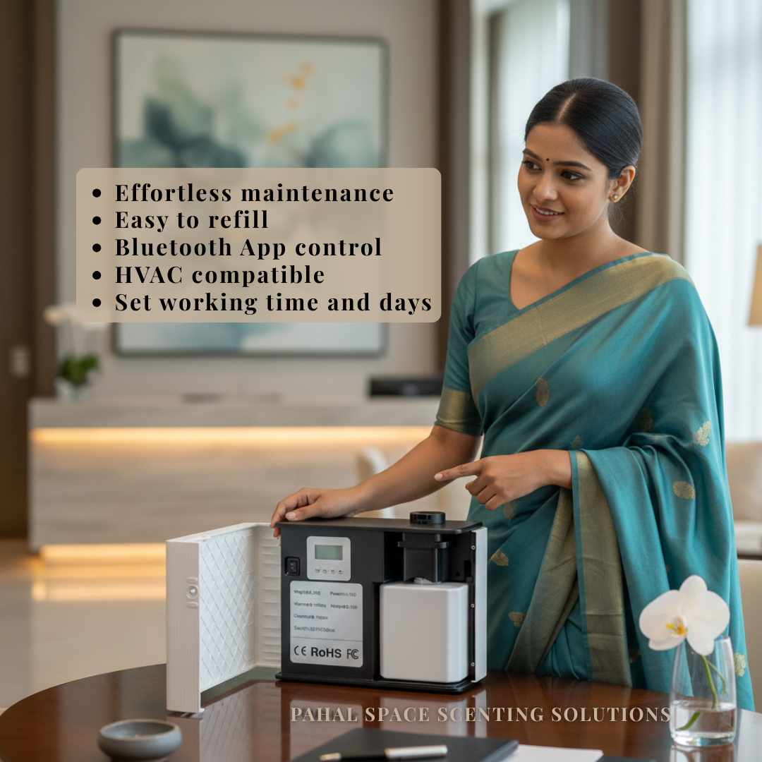 cold diffusion waterless aromatherapy fragrance scenting machine