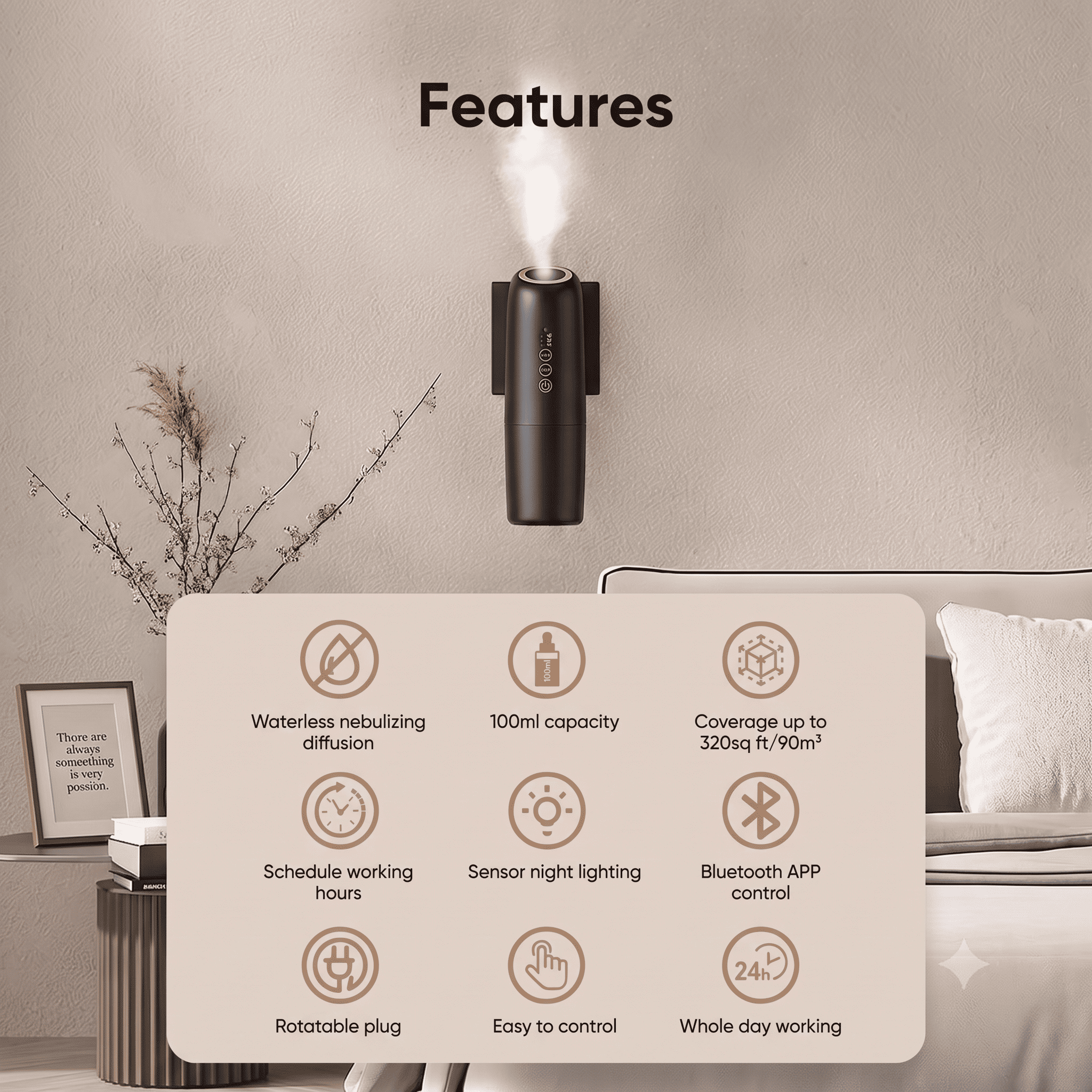 Aroma Mini: Wall-Plugin Scenting Machine - Image 3