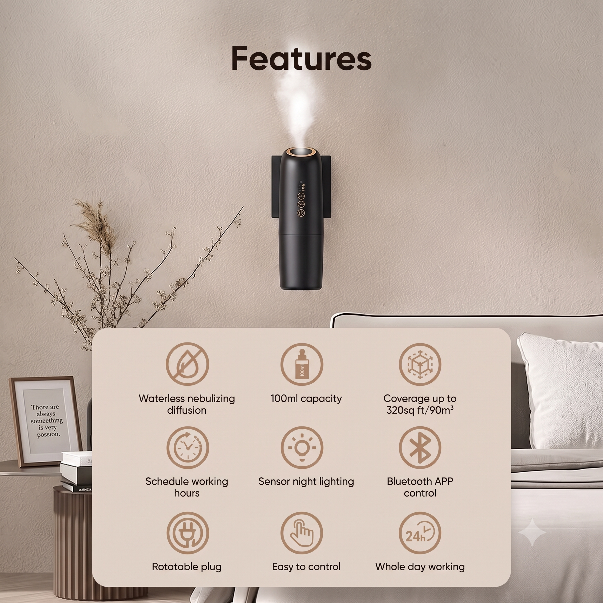 Aroma Mini: Wall-Plugin Scenting Machine - Image 2